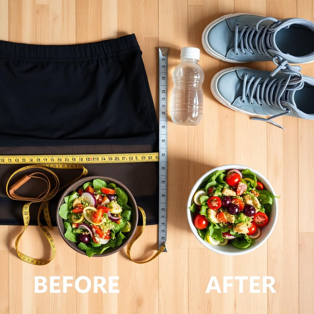 Before and after results from Sesame Care Telehealth for Weight Loss